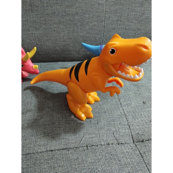 Paw Patrol Dino Rescue Lot Of 3 Dinosaur Figures Very Good Pre Owned Conditions - Picture 5 of 5